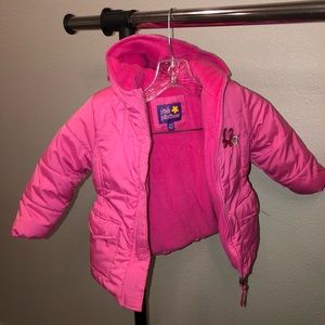 Toddler snow winter jacket with hood